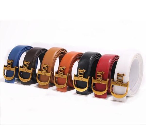 

fashion brand belt new women fashion smooth buckle metal buckle belt female friends casual personality belt 113224, Black;brown