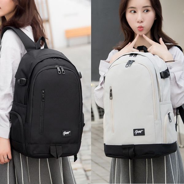 

capacity men backpack lapbags large boy school style schoolbag for girl girl preppy women college for style xanxq, Red;black
