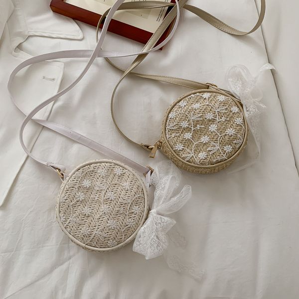

summer women beach bags handbags 2020 new fashion female straw crossbody bags mini messenger shouder purses for girls
