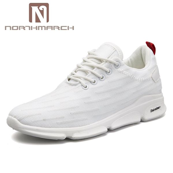 

northmarch shoes men sneakers krasovki breathable casual shoes men lightweight vulcanized zapatos de los hombres, Black