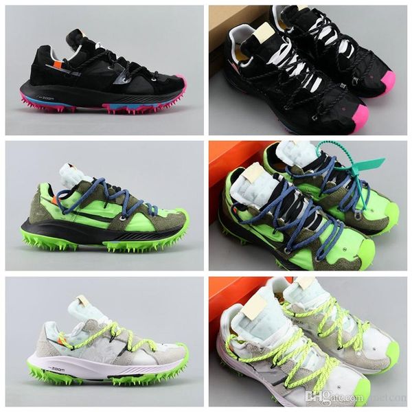 

2019 designer running shoes off zoom terra kiger 5 for men trainers women sports sneakers size 36-45