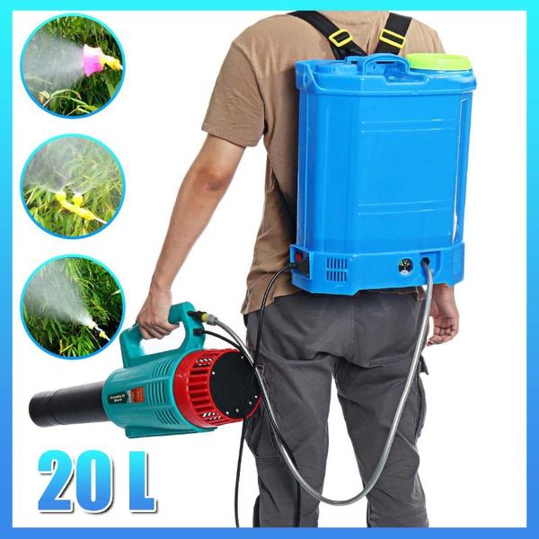 

agricultural pesticide spray equipment backpack garden intelligent sprayer knapsack 20 litre 12v 220v battery electric ulv foger