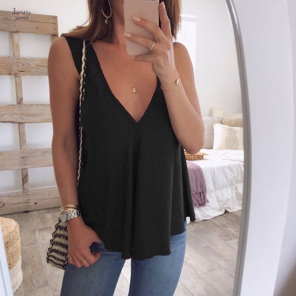 

танки crop sexy блузы женщин v шеи топы без рукавов женские рубашки top crop top summer ladies топы vetement, White