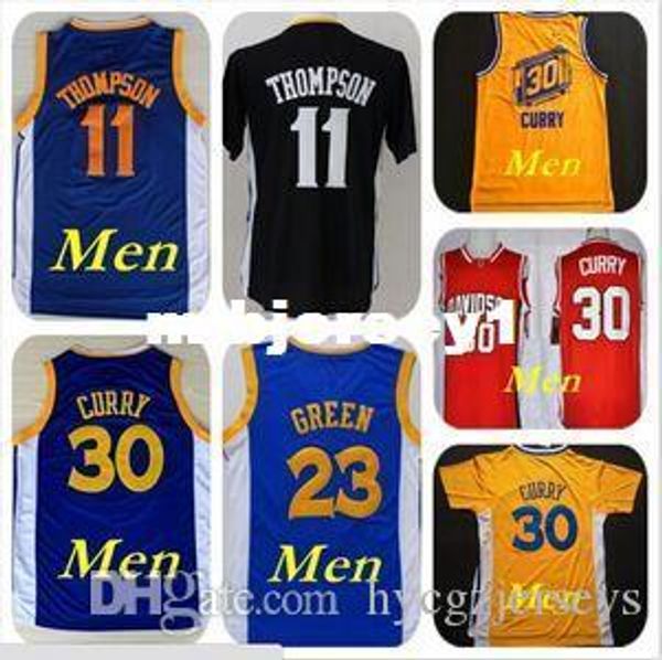 

hombres de calidad superior de retroceso baloncesto jersey #30 ste sc davidson wildcats college basketball jersey ncaa college, Black;blue