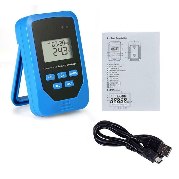 

rh temp recorder термометр tl-505 usb влажность температура logger данных