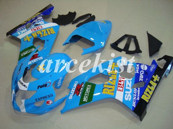 

4 бесплатные подарки новый abs для мотоциклов обтекатели комплект, пригодный для suzuki gsx-r600 gsx-r750 600 750 k4 2004 2005 04 05 холодны