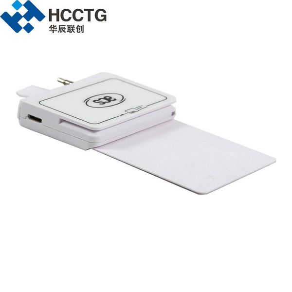 

encrypted reader pos magnetic reader with audio jack interface + ic chip card reader with sdk acr32