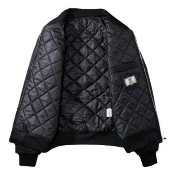 

wholesale men's yokosuka embroidery jacket plus cotton thickening ma1 flight suit couple baseball uniform jacket, Black;brown
