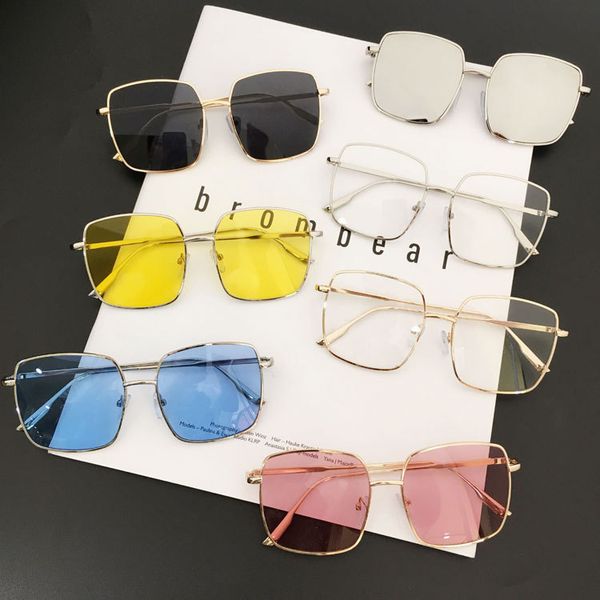 

new fashionable and child sunglasses, men's and women's sunglasses, girl's sunglasses in korea in 2019, Blue