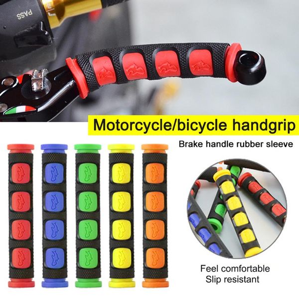 

2pcs environmental rubber motorcycle handgrip guard motorbike brake clutch lever cover handlebar protect