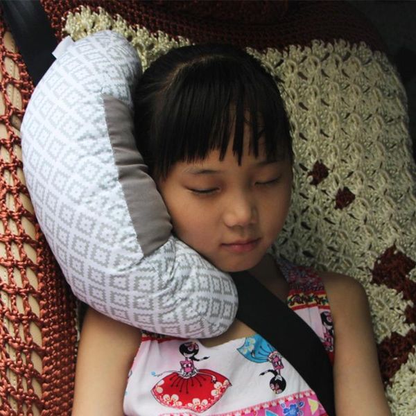 

children car pillow styling neck headrest cushion car seat belts pillow kids shoulder safety strap protection pads support