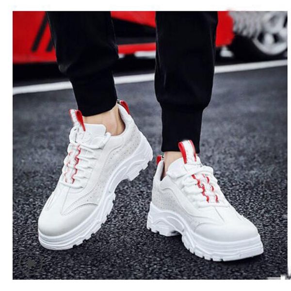 

small white men's shoes autumn 2019 new canvas shoes sports and leisure old white male korean version of the tide shoes, Black