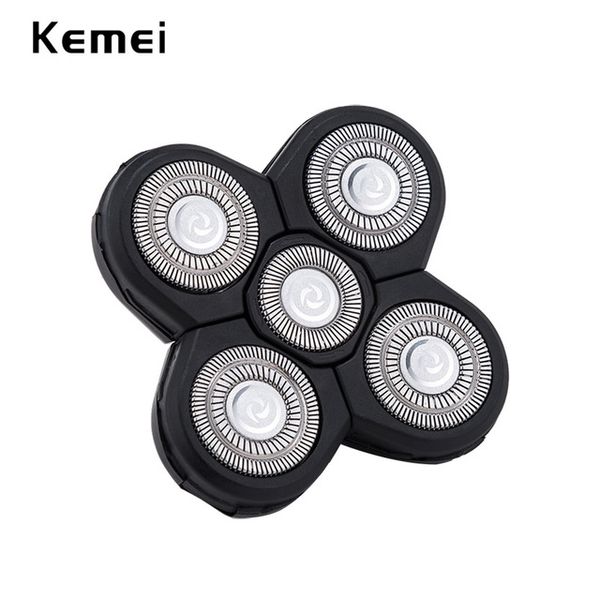 

original kemei km-5886 replacement electric shaver washable 5d floating cutter head sideburns nose trimmer head