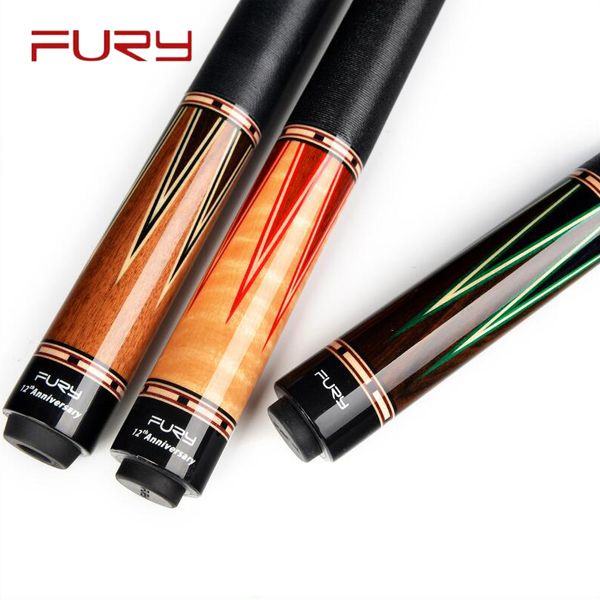 

fury billiard cue pool cue cy series 11.75mm 13mm professional maple stick kit billar fury with excellent gifts
