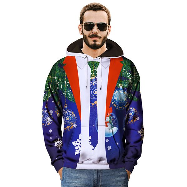 

mens new designer hoodie creative fake two print pullover hoodie loose pullover jacket casual males apparel, Black