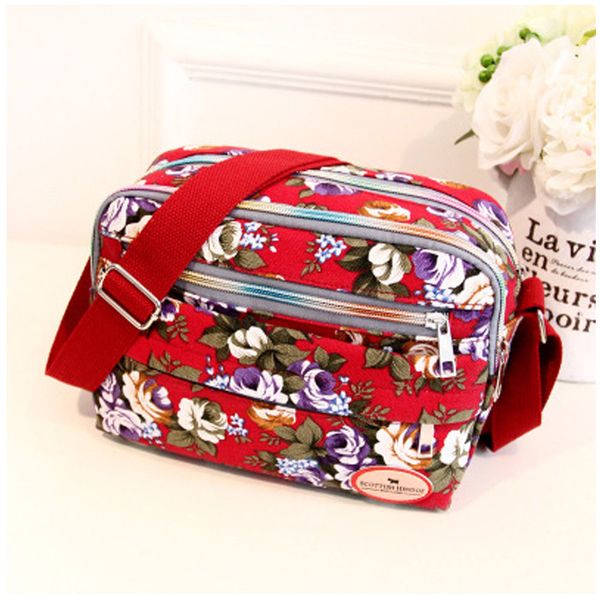 

fashion women bag canvas messenger shoulder bag for female hobo satchel purse chinese national wind vintage high quality