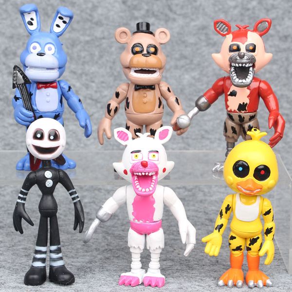 

6шт пять ночей в freddy's fnaf игра фигурки кукла дети детская игрушка