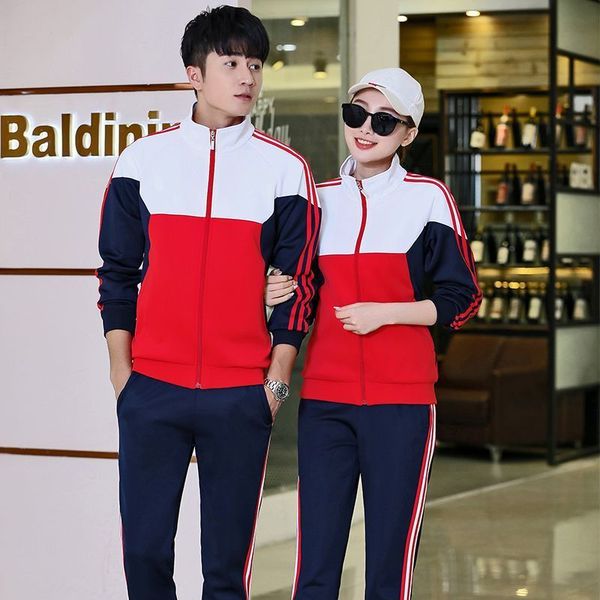 

lovers cardigan twinset autumn fund men and women comfortable outdoors leisure time run motion suit, Black