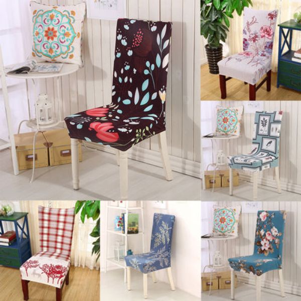 

soft stretch spandex dining room wedding banquet chair seat cover decor xmas