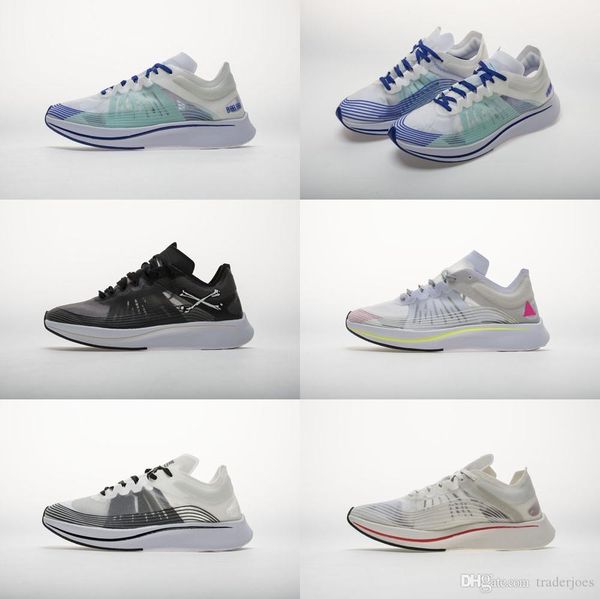 

box with mens and womens zoom running shoes sneakers for men brand designer sports shoes lab fly size us5.5-11