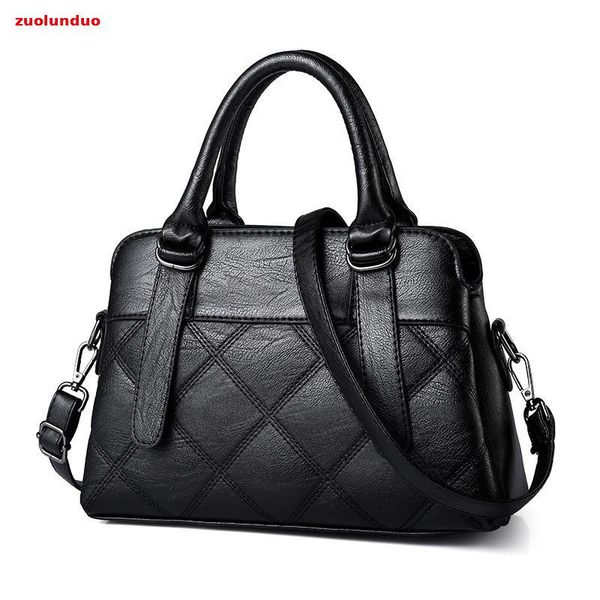 

женская крупнотоннажная сумка 2020 новая женская сумка корейская версия модной женской сумки через плечо messenger