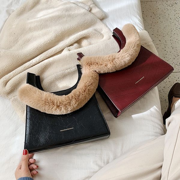 

french niche bag women's bag 2019 new tide korean version wild autumn winter atmosphere fashion shoulder fairy fan