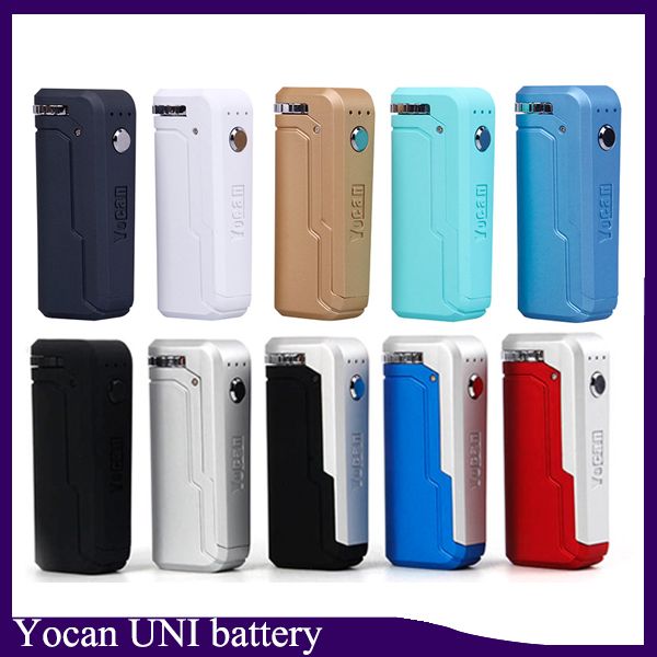 

Uni Box Mod батареи 650mAh Регулируемое напряжение и Разогреть батареи для 6-12мм Диаметр густого масла картриджа 0266285-1