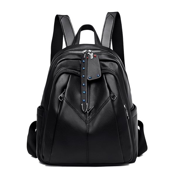 

women backpacks vintage bagpack ladies sac a dos school bags for girls female travel shoulder bag soft leather
