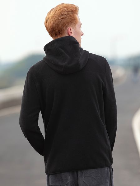 

pioneer camp 2019 pure color mens hooded jacket male polyester outwear windbreaker jackets mens slim zise ajk901570, Black;brown