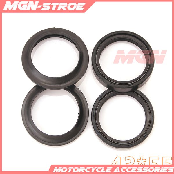 

43*55*11 motorcycle front fork damper oil seal dust cover for gsr400 gsr600 bk400/600 xr400 xr500