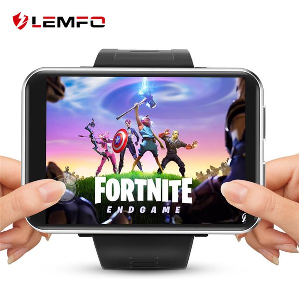 

lemfo lem t 4g 2.86 inch screen smart watch android 7.1 3gb 32gb 5mp camera 480*640 resolution 2700mah battery smartwatch men