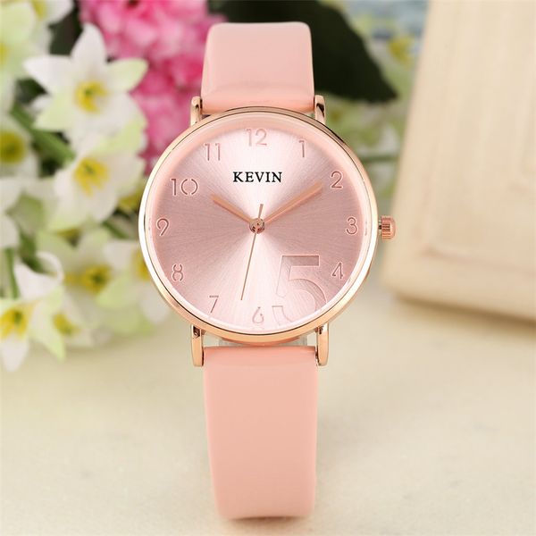 

casual female watch quartz leather wristwatch for women stylish simple ladies timepieces montre femme new arrival 2019, Slivery;brown
