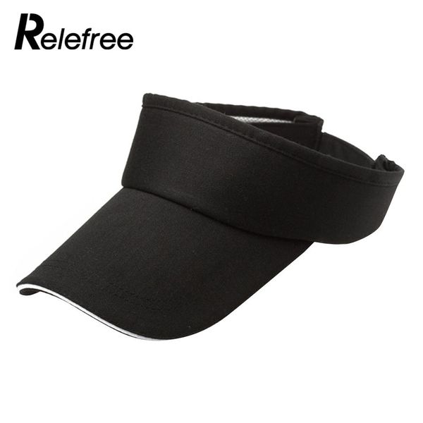 

5 color sunhat golf cap empty hat durable sports hat hollow outdoor baseball cap, Black;white