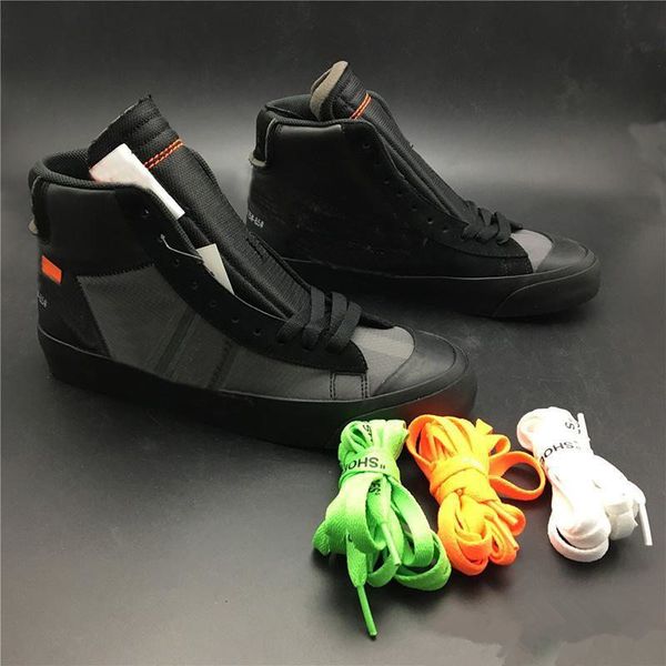 

mid studio all hallows eve queens skateboard shoes 2020 triple black yellow rainbow mens womens athletic sport sneaker no box sses 2fesk