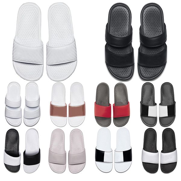 

дизайнер тапочки мокасины черного темно-синий мужчины женщина скользит случайных сандалии тапочек мокасины слайдов мужской женские сандалии, Black