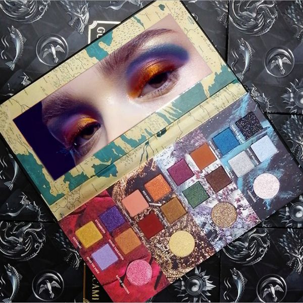 

20 colors got game of thrones limited edition super cool eye shadow eyes cosmetics matte shimmer eyeshadow palette
