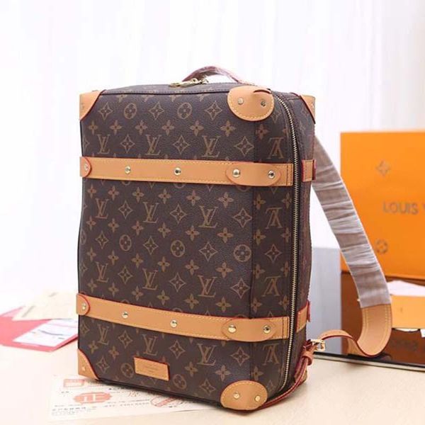 

new fashion luxury bag luxury shoulder bag large capacity leather and canvas production fashion printing model: m44752