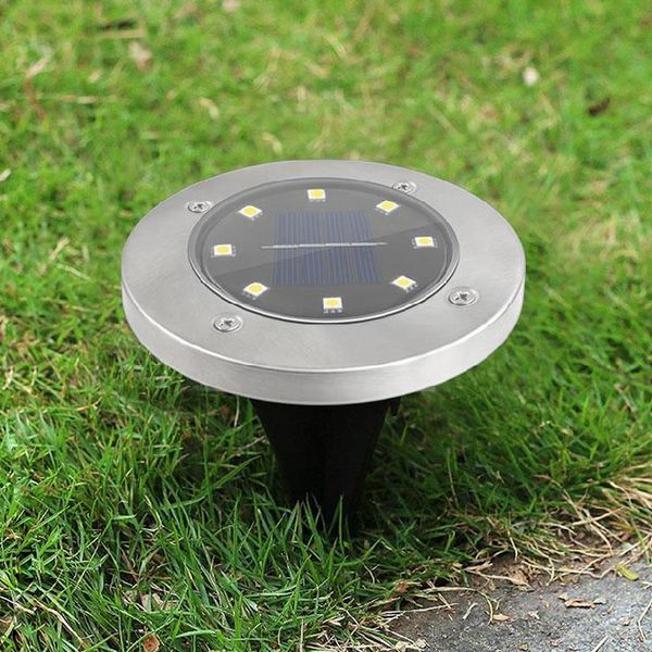 

led solar power buried light under ground lamp outdoor path way garden decking lamp outdoor path way garden decking light