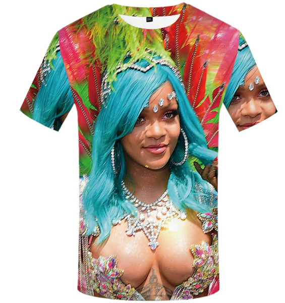 

fashion beauty t- shirt 3d print men/womens funny summer round collar short sleeve casual hip hop k746, White;black