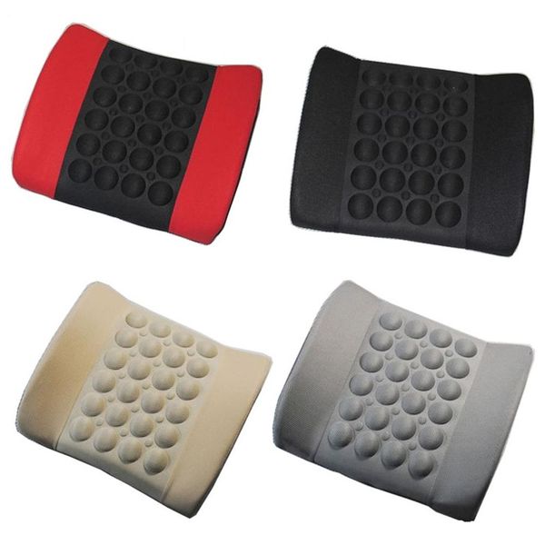 

car lumbar pillow lumbar pad electric massage cloth cover massage creative personality auto supplies