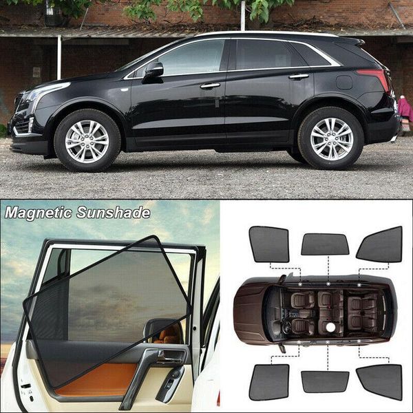 

car windows sun shade uv protection ray blocking mesh visor for cadillac xt5