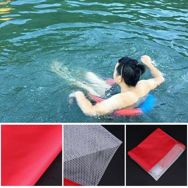

floating pool noodle sling mesh chair net inflatable air mattress swimming pool beach floating sleeping cushion
