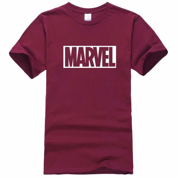 

2017 new fashion marvel t-shirt men cotton short sleeves casual male tshirt marvel t shirts men tees ing, White;black