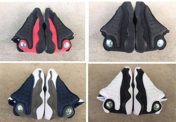 

2019 13s black cats toddler sneakers bred flint kids basketball shoes infant 13 big boy & girl children trainers