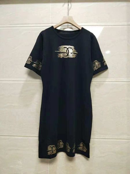 

1205 2019 pring brand ame tyle dre crew neck a line kint hort leeve empire above knee fa hion women clothe qian