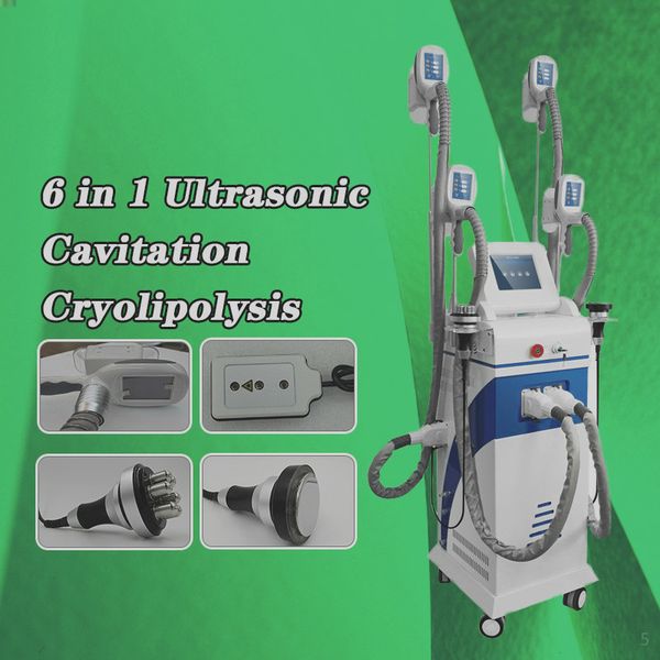 

4 cryo handles body slimming vacuum cryolipolysis fat ing cryotherapy cryolipolysis slimming machine with 2 cryo handles work together, Black;white