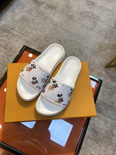 

new men and women waterfront mule luxury designer shoes women men slippers 1a7vp0 1a3prw sandals with box