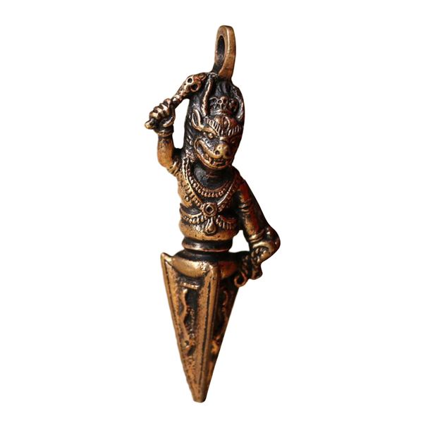 

tibetan buddhism dorje vajra phurba amulet handmade nepal pendant