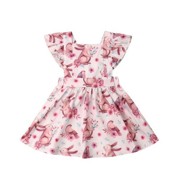 

baby girl dress cute cartoon sleeveless mini dress ruffle party clothes kids dresses for girls wedding dresses outfits, Red;yellow