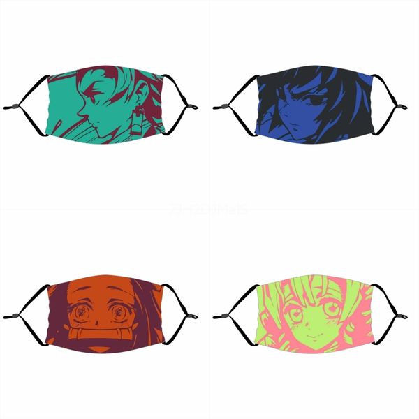 

fa mask supplies dustproof print mask universal for men and women#756, Black